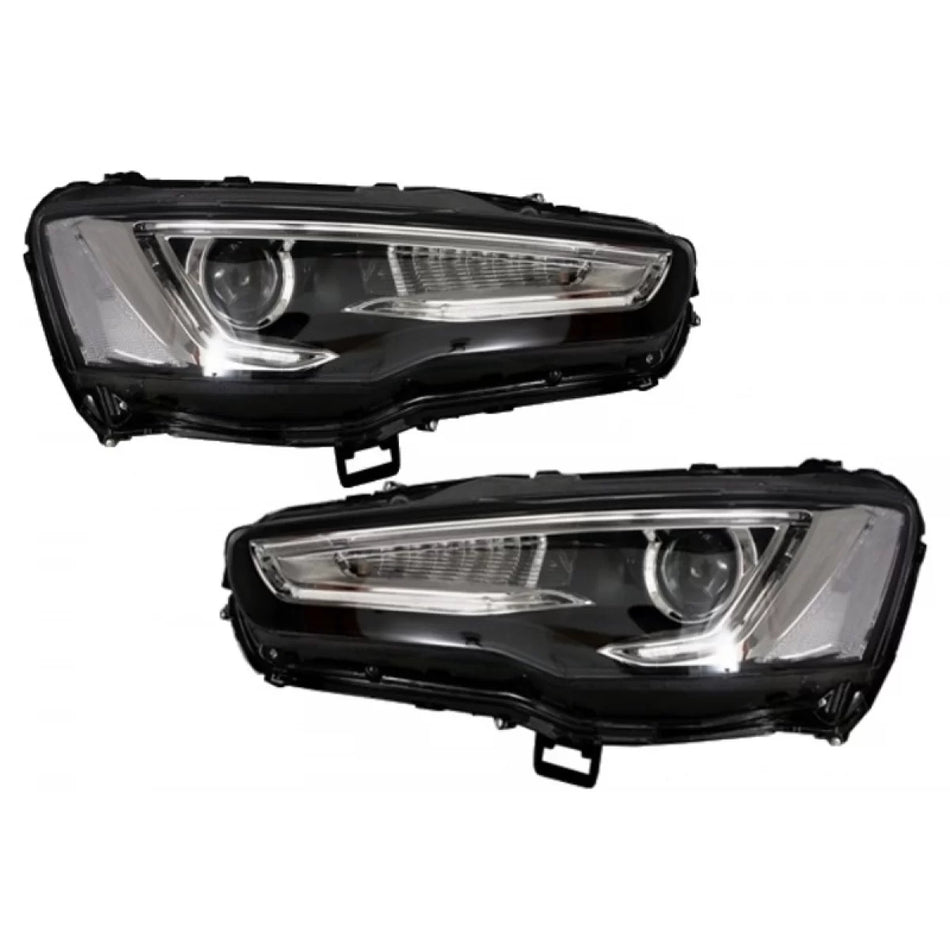 Fari LED con Luci Diurne e Indicatori Dinamici per Mitsubishi Lancer 2007-2017