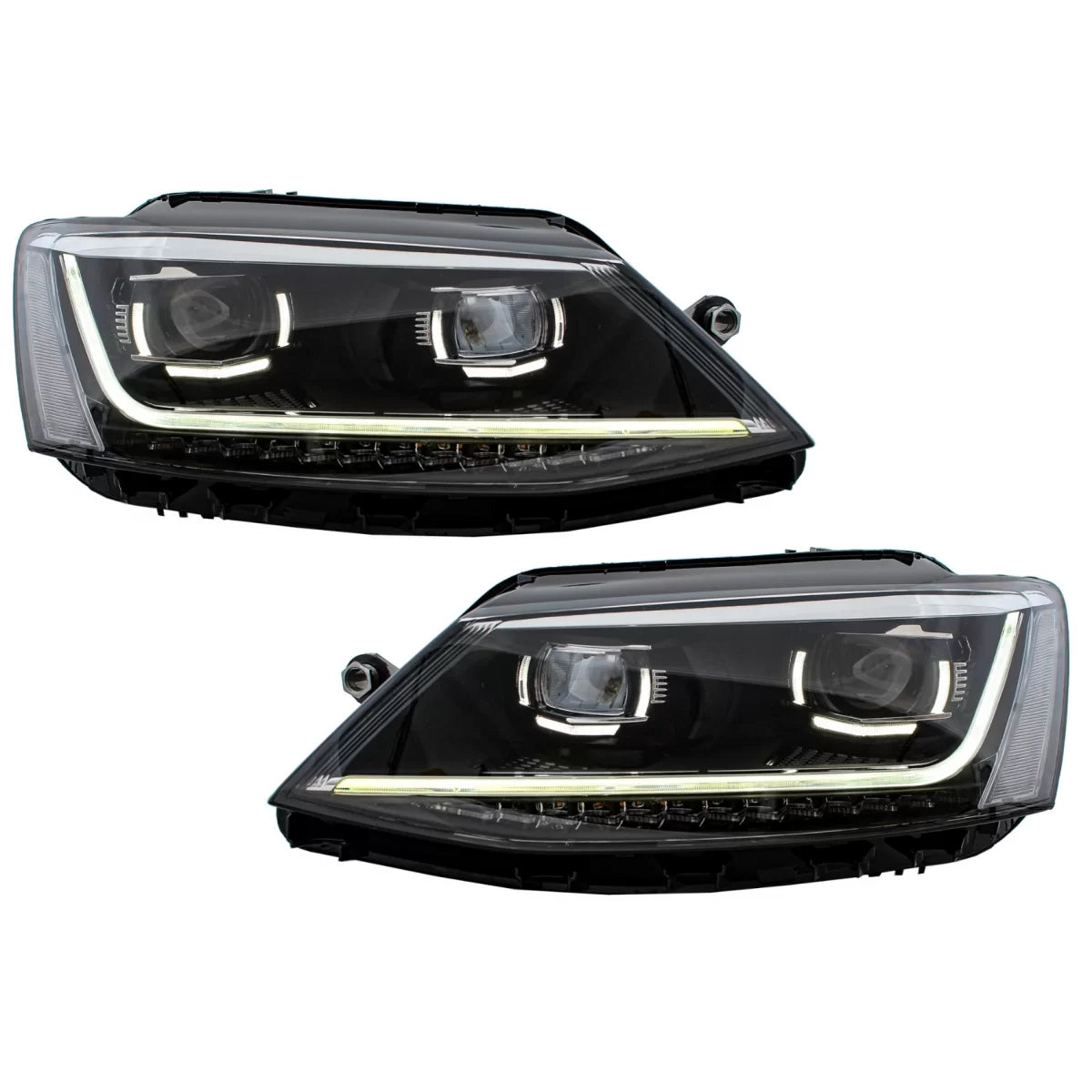 Fari LED con Luci Diurne e Frecce Dinamiche per Volkswagen Jetta MK6 Vi