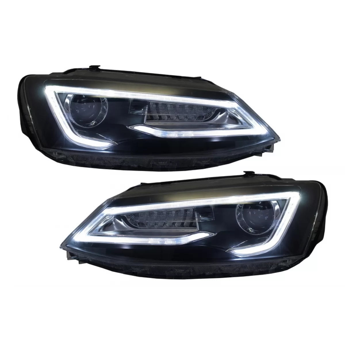 Fari LED DRL Bi-xenon Design con Indicatori Dinamici per VW Jetta MK6 Vi