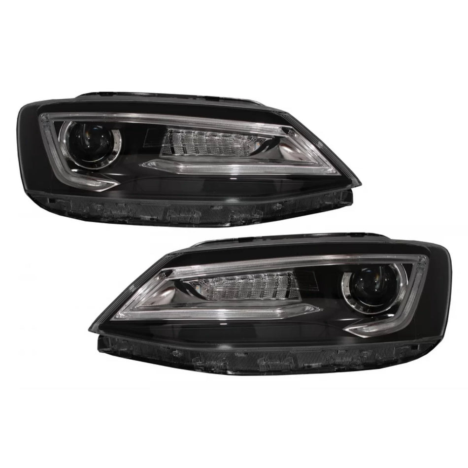 Fari LED DRL Bi-xenon Design con Indicatori Dinamici per VW Jetta MK6 Vi