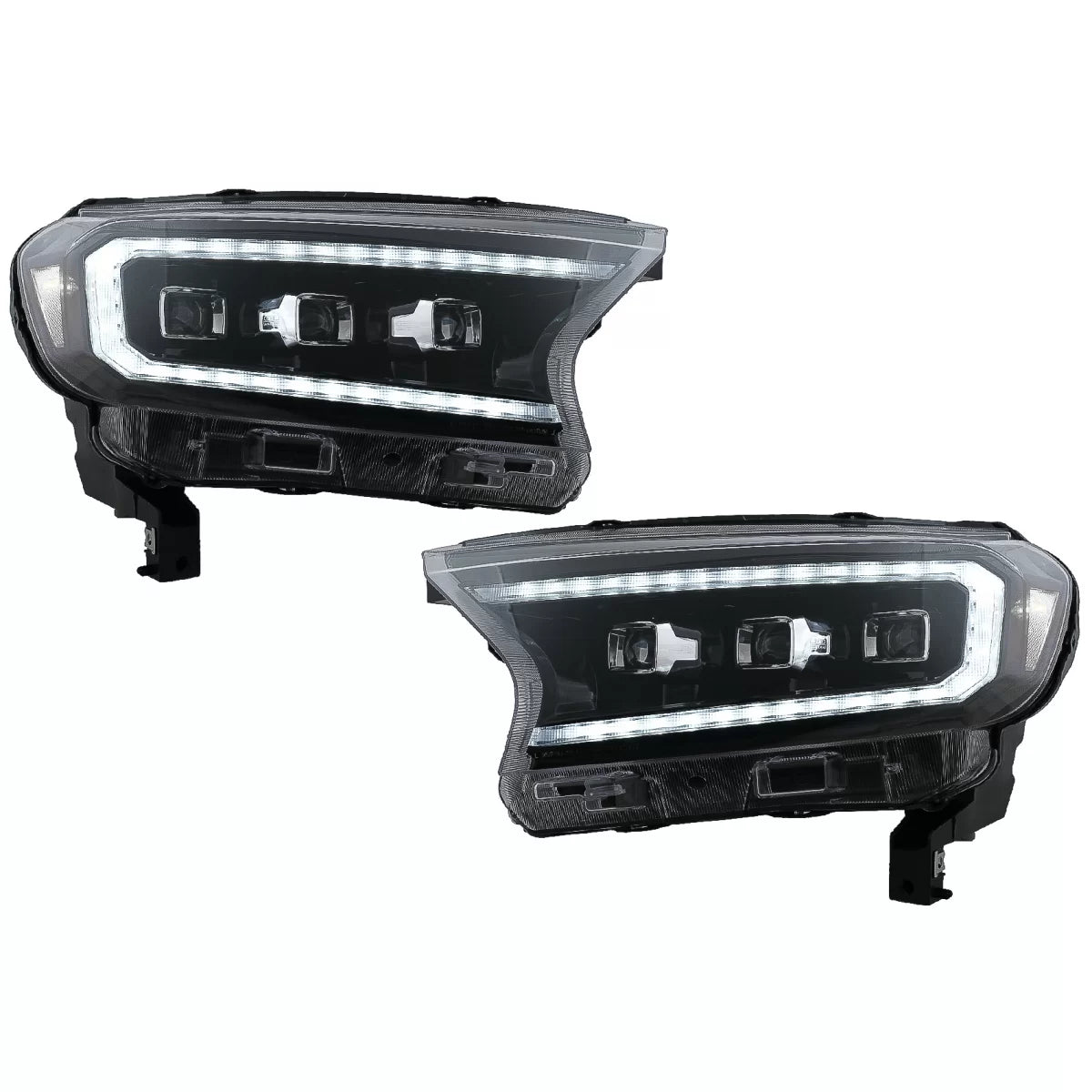 Fari LED con Barra Luce e Indicatori Dinamici Anteriore Sinistro Ford Ranger