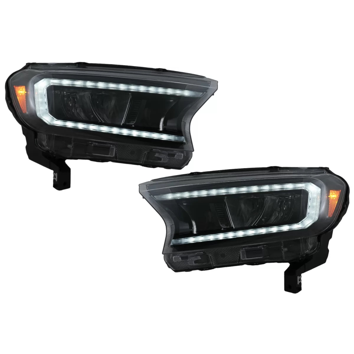 Fari LED Barra Luci Dinamiche Anteriori Sinistro Ford Ranger 2015-2020 LHD Full