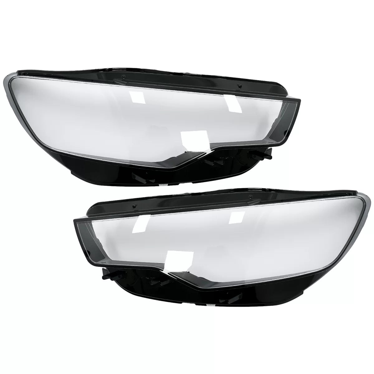 Fari Vetri Coprifari Anteriori per Audi A6 4G C7 2011-2015 Berlina Avant