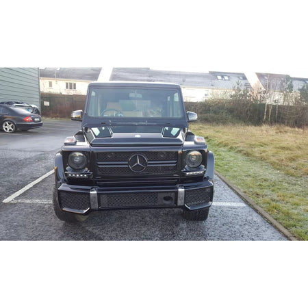 Fari Anteriori Neri Bi-xenon Look per Mercedes Classe G W463 1989-2012