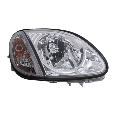 Fari Anteriori Cromati per Mercedes SLK R170 1996-2004 Guida Sinistra