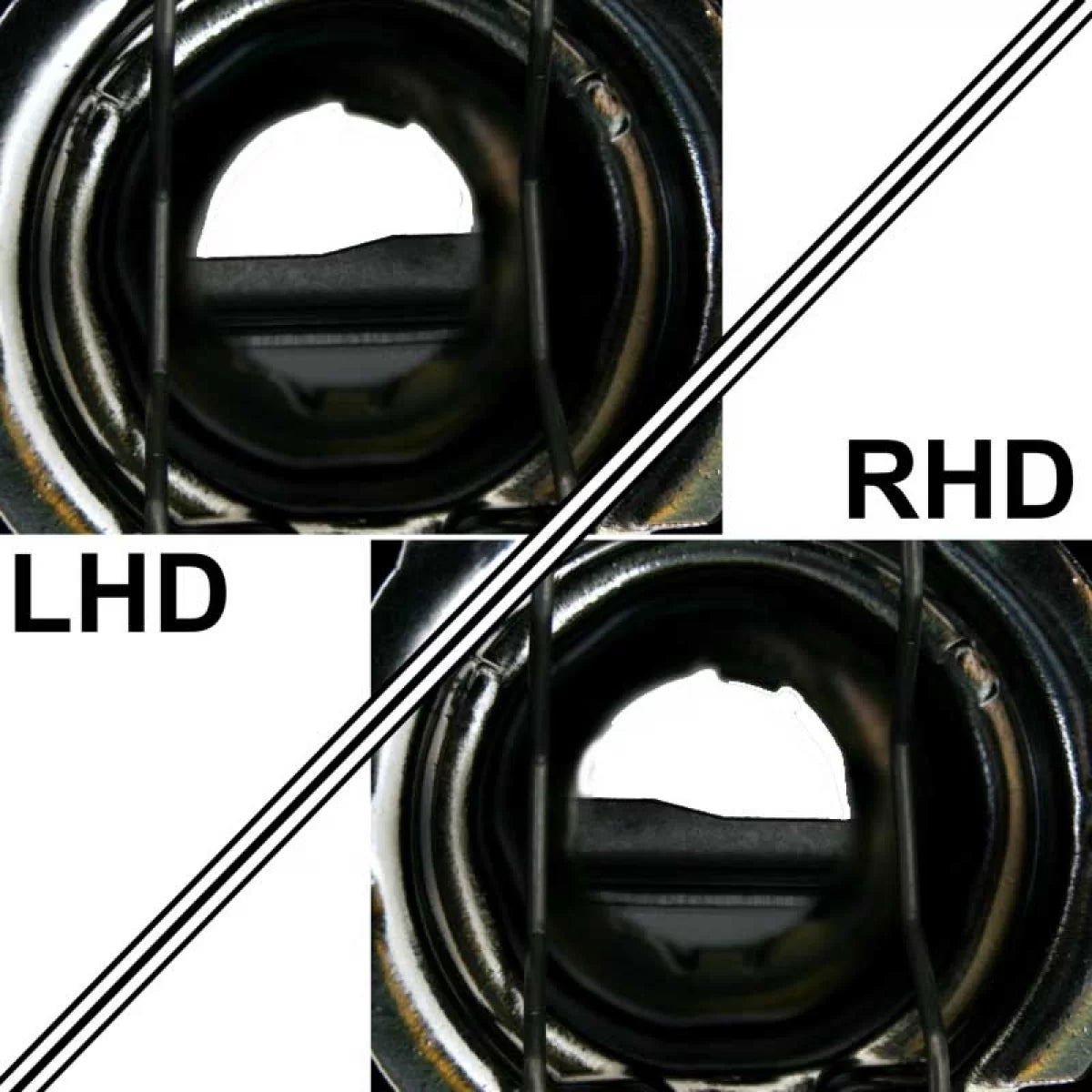 Fari Anteriori Angel Eyes Neri H7 per Audi A3 8L 96-00