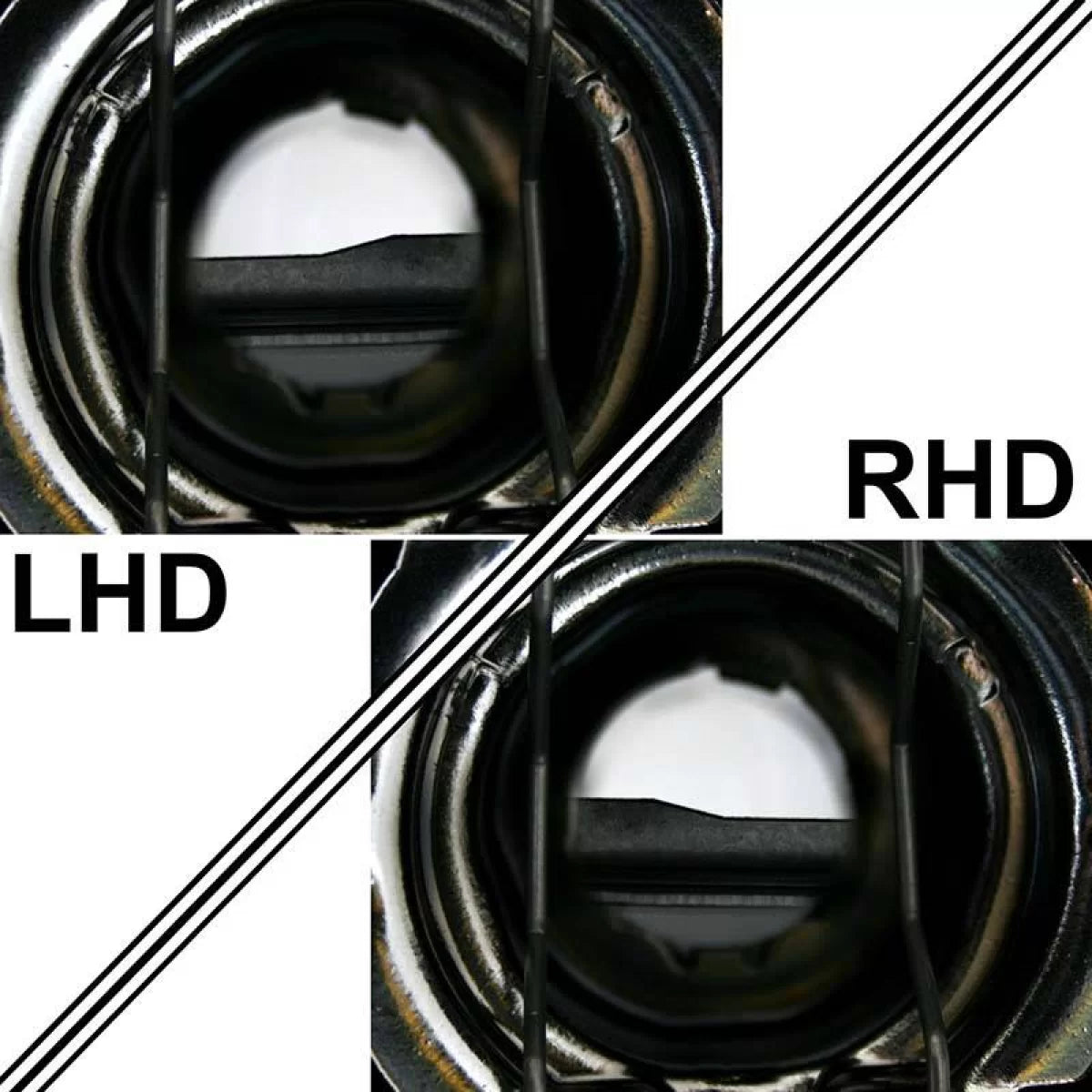 Fari Anteriori Angel Eyes Neri H7 per BMW 3 E36 90-99 Berlina Station
