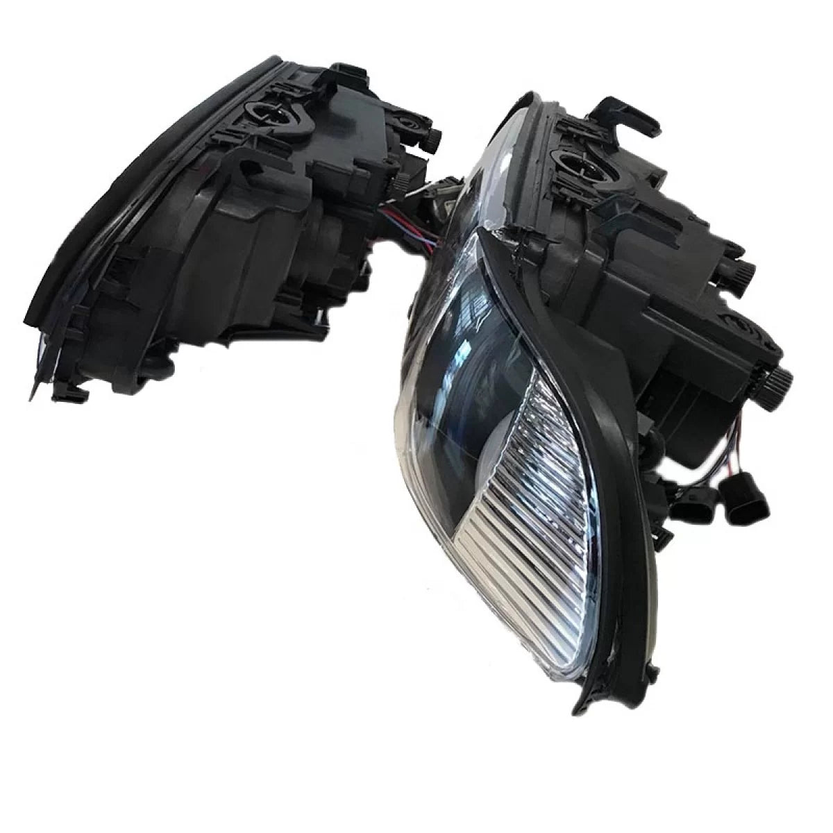 Fari Anteriori Angel Eyes Facelift LCI Neri H7 per BMW 5 E39 95-03