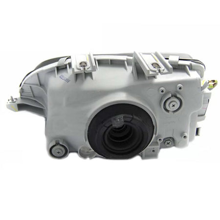 Fari Anteriori Neri Trasparente H4 Manuali per Honda Civic 2D 3D 91-95