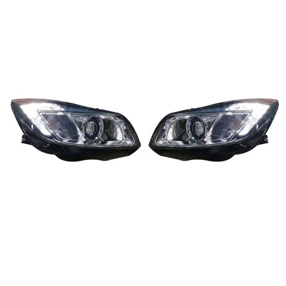 Fari Anteriori con Luci Diurne Opel Insignia 08-12 H7 Nero Carner