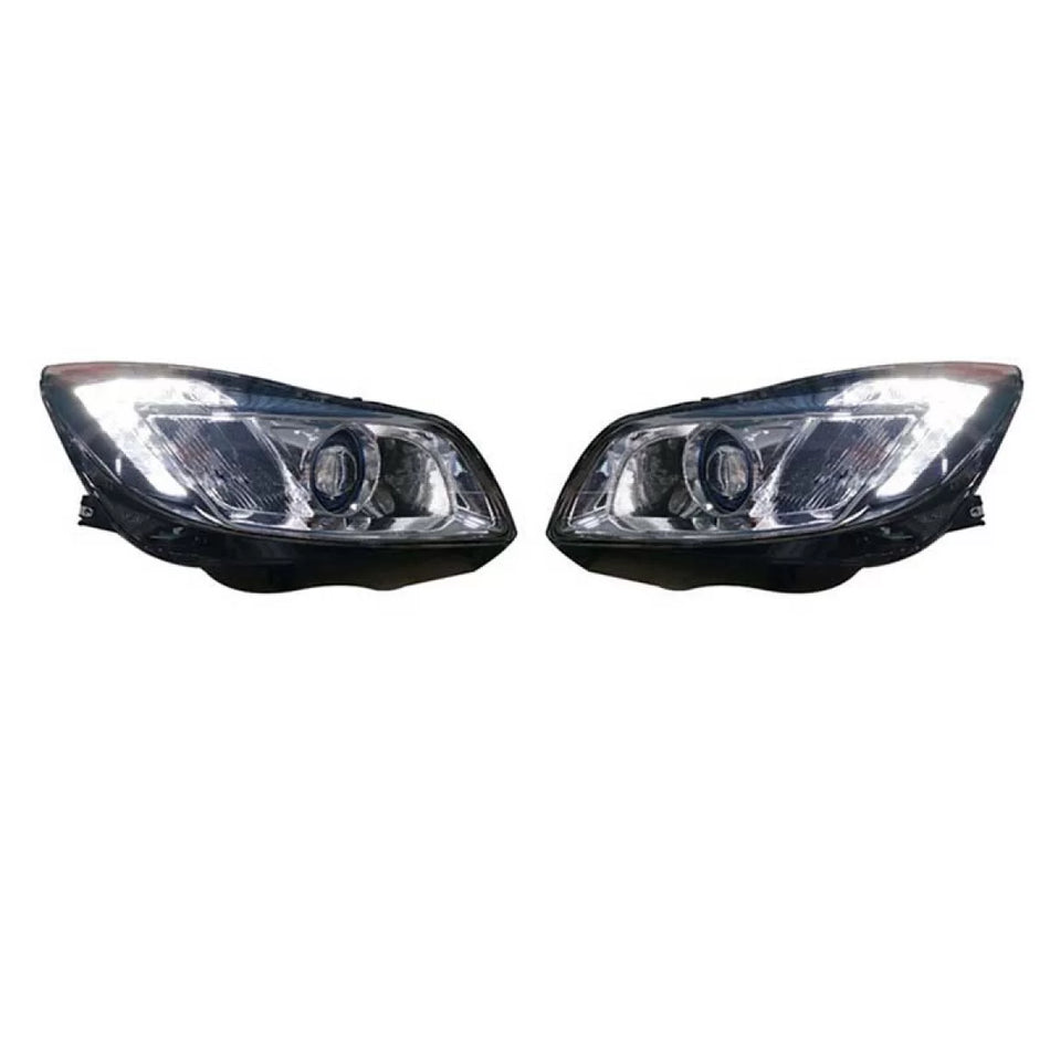 Fari Anteriori con Luci Diurne Opel Insignia 08-12 H7 Nero Carner