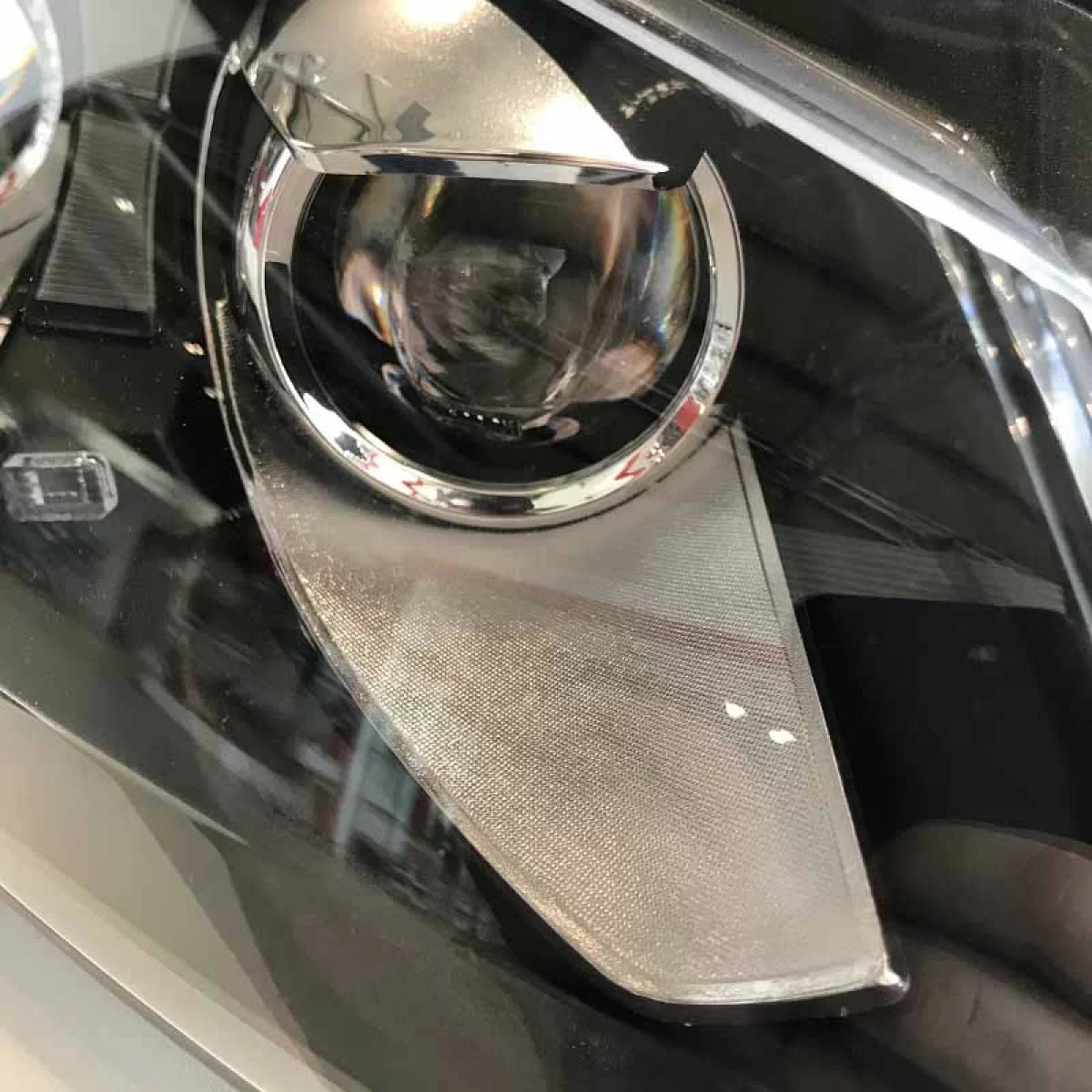 Fari Anteriori Neri H7 con Motore per Volkswagen Golf Vi 08-12 Gtir20