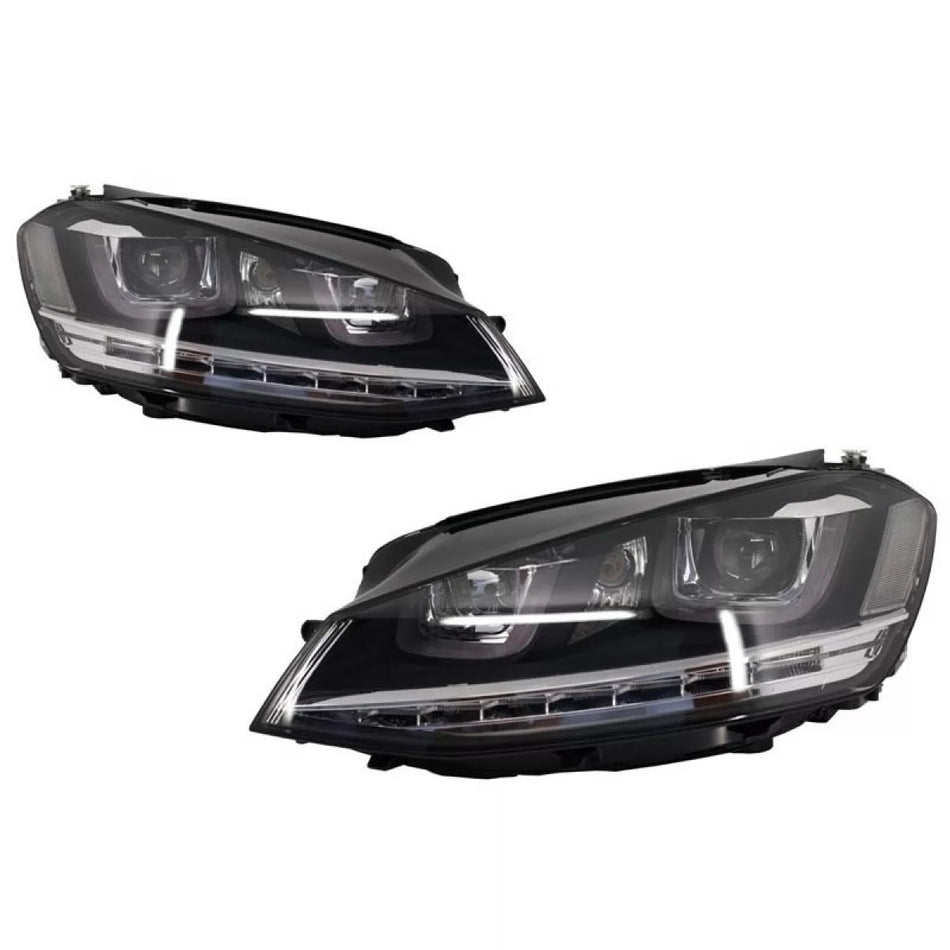 Fari Anteriori con Luci Diurne LED e Segnale Dinamico VW Golf 7 12-17