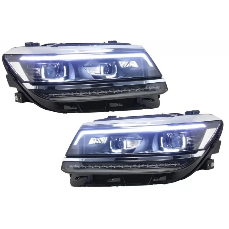Fari Anteriori LED Matrix con Segnale Dinamico R-line VW Tiguan Ii MK2 16+