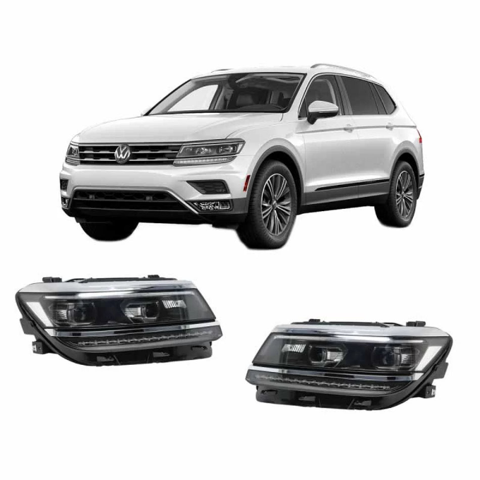 Fari Anteriori LED Matrix con Segnale Dinamico R-line VW Tiguan Ii MK2 16+