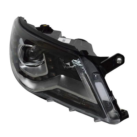 Fari Anteriori con DRL Neri H7 per Volkswagen Tiguan MK1 07-11