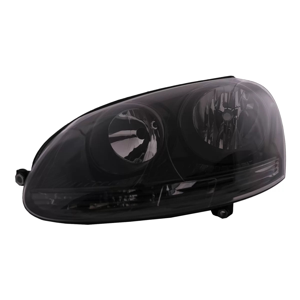 Fari Anteriori All Nero per Volkswagen Golf 5 V 2003-2009 Jetta 2005-2010 LHD