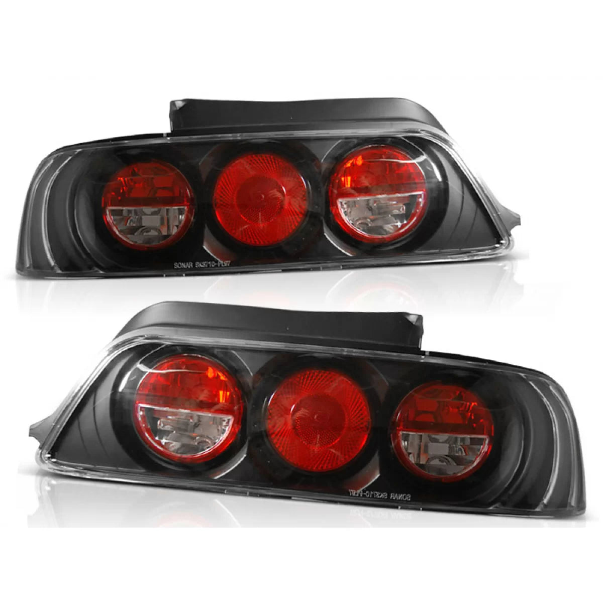Fanale Posteriore Nero per Honda Prelude 02.97-01