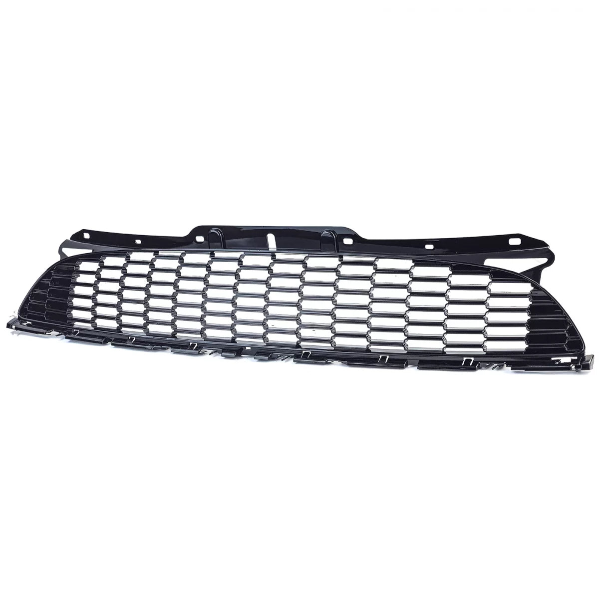 Griglia Nido D'ape Lucida Anteriore per Mini One Cooper Jcw R56 R57 R58 R59