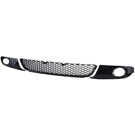 Griglia Nido D'ape Lucida Paraurti Fendinebbia per Volkswagen Golf 6 08-13