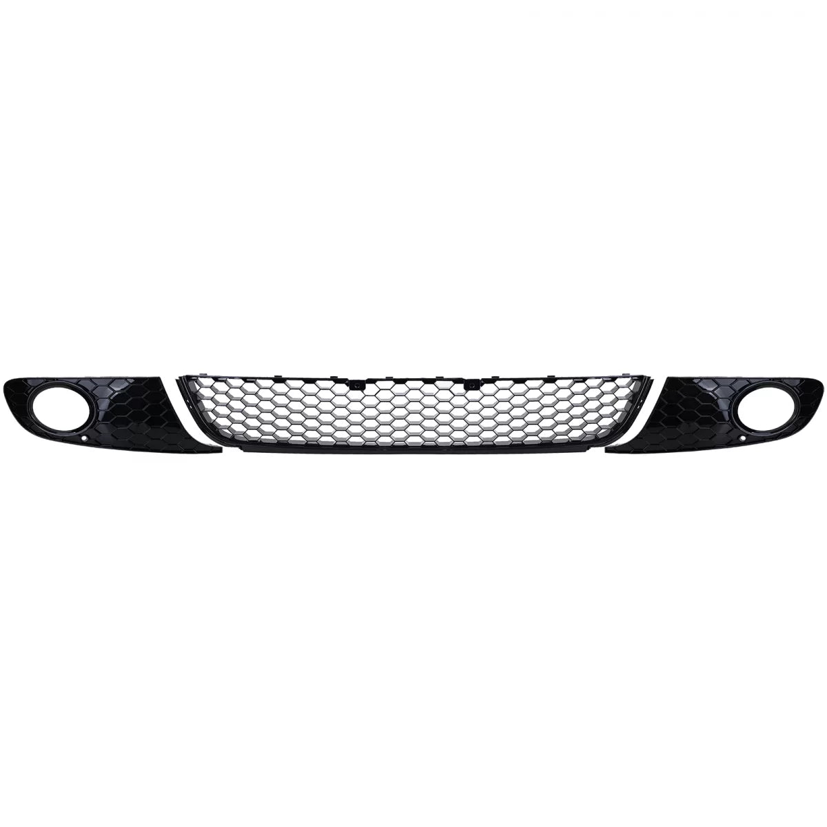 Griglia Nido D'ape Lucida Paraurti Fendinebbia per Volkswagen Golf 6 08-13