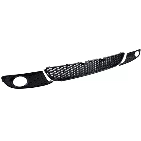 Griglia Nido D'ape Lucida Paraurti Fari Fendinebbia per VW Golf 6 08-13
