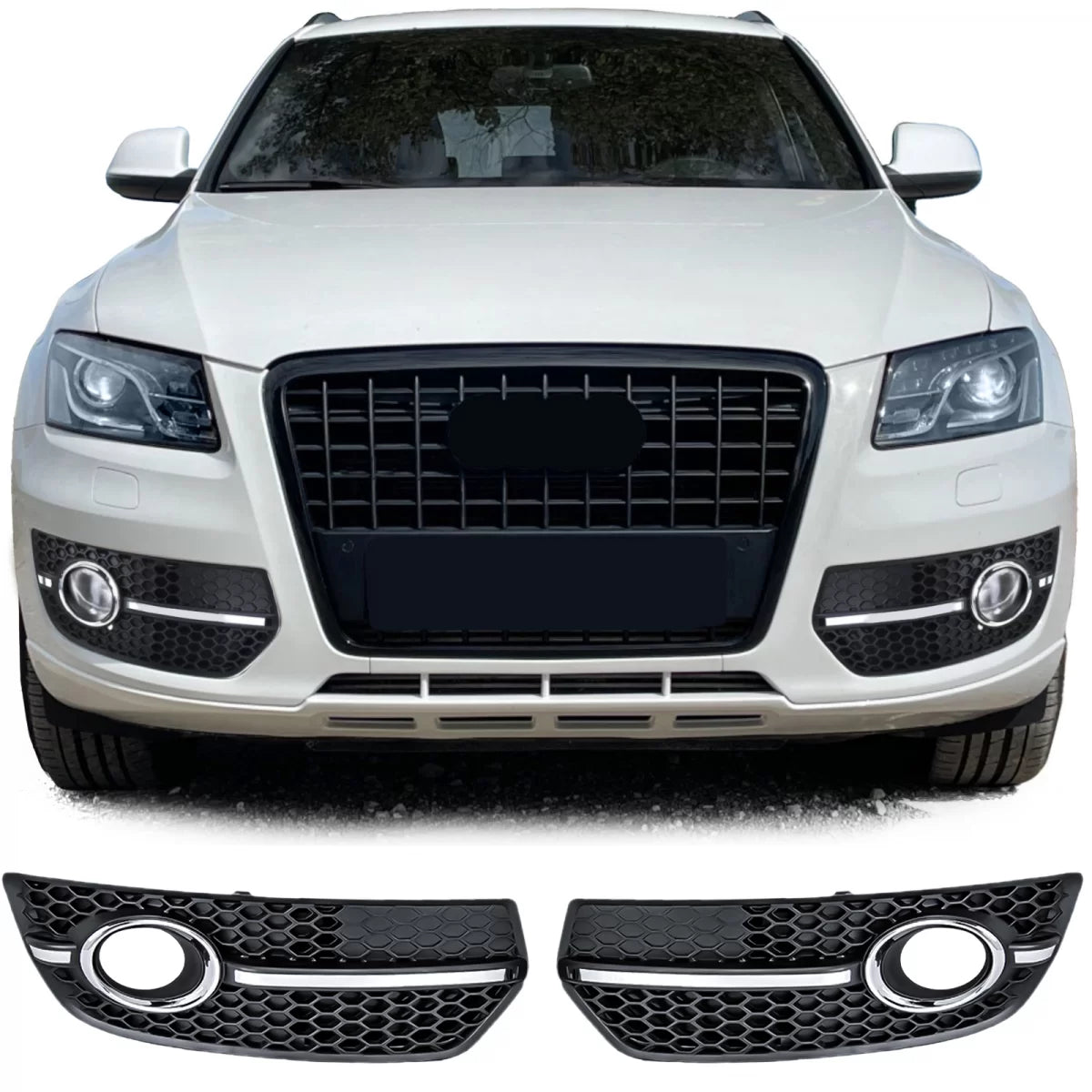 Griglia a Nido D'ape Anteriore per Audi Q5 8R 09-12 S-line
