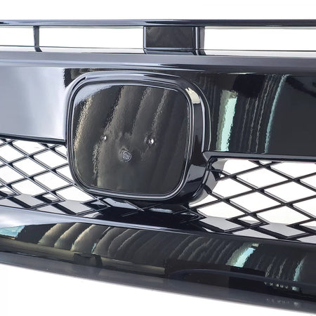 Griglia Nido D'ape Lucida Anteriore per Honda Civic X Fc Fk 2016-2020