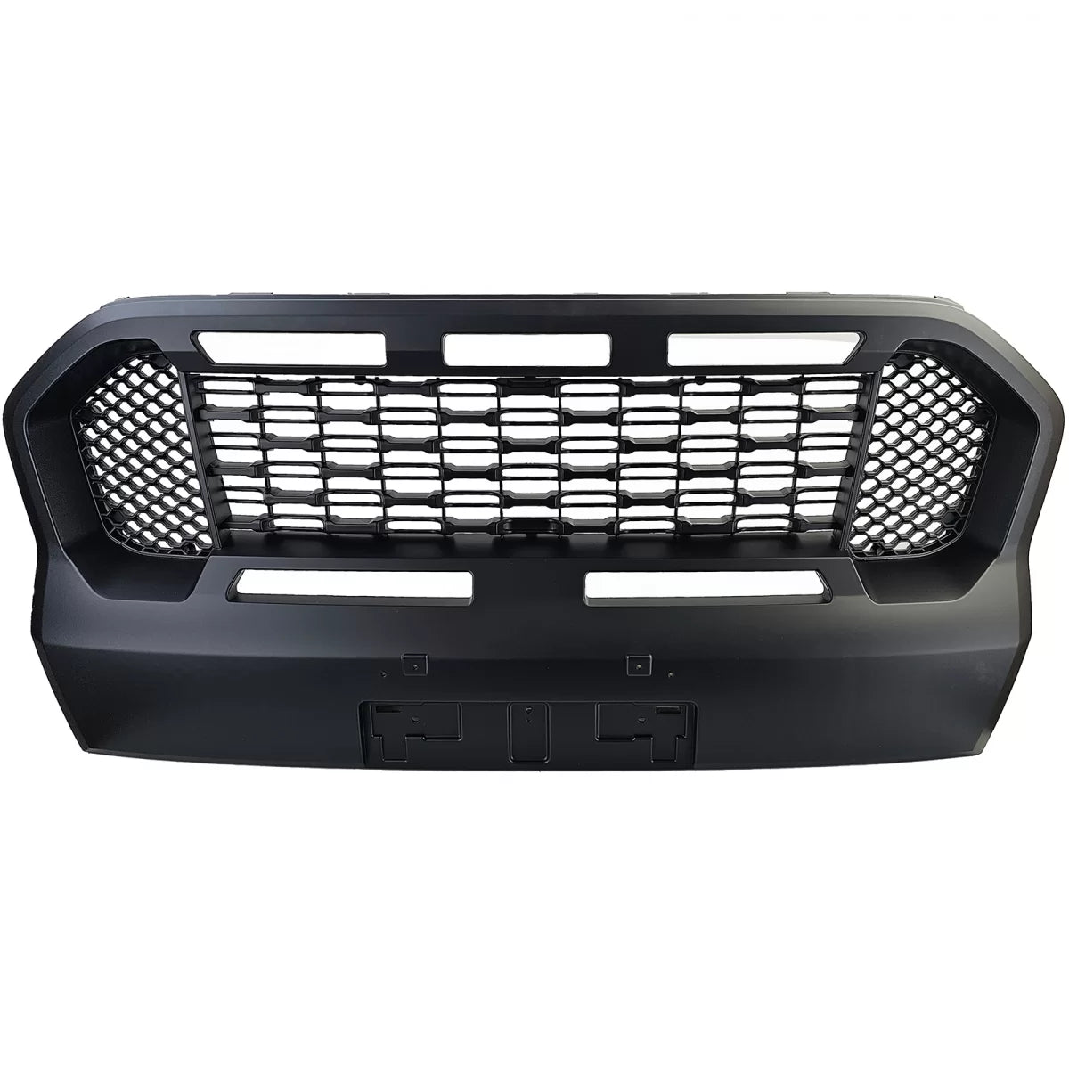Griglia Nido D'ape Anteriore Nera per Ford Ranger T8 19-23 2.0 Tdci
