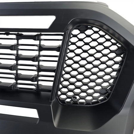 Griglia Nido D'ape Anteriore Nera per Ford Ranger T8 19-23 2.0 Tdci