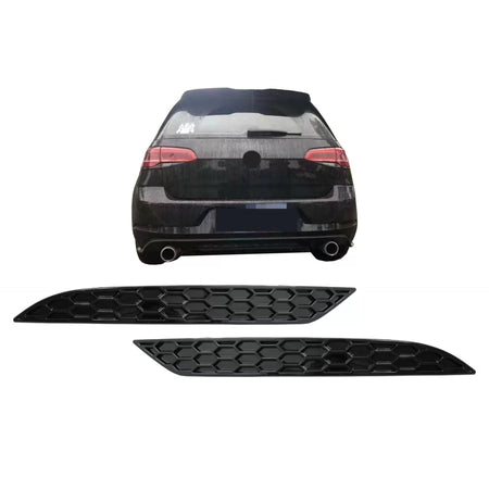 Copertura Riflettore Paraurti Posteriore Honeycomb per Volkswagen Golf 7.5