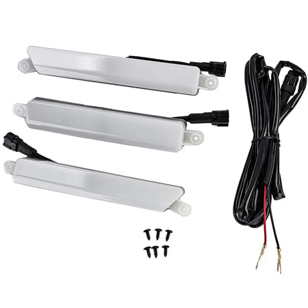 Griglia Sportiva Nido D'ape con LED per Ford Ranger T7 16-19 2.2 3.2