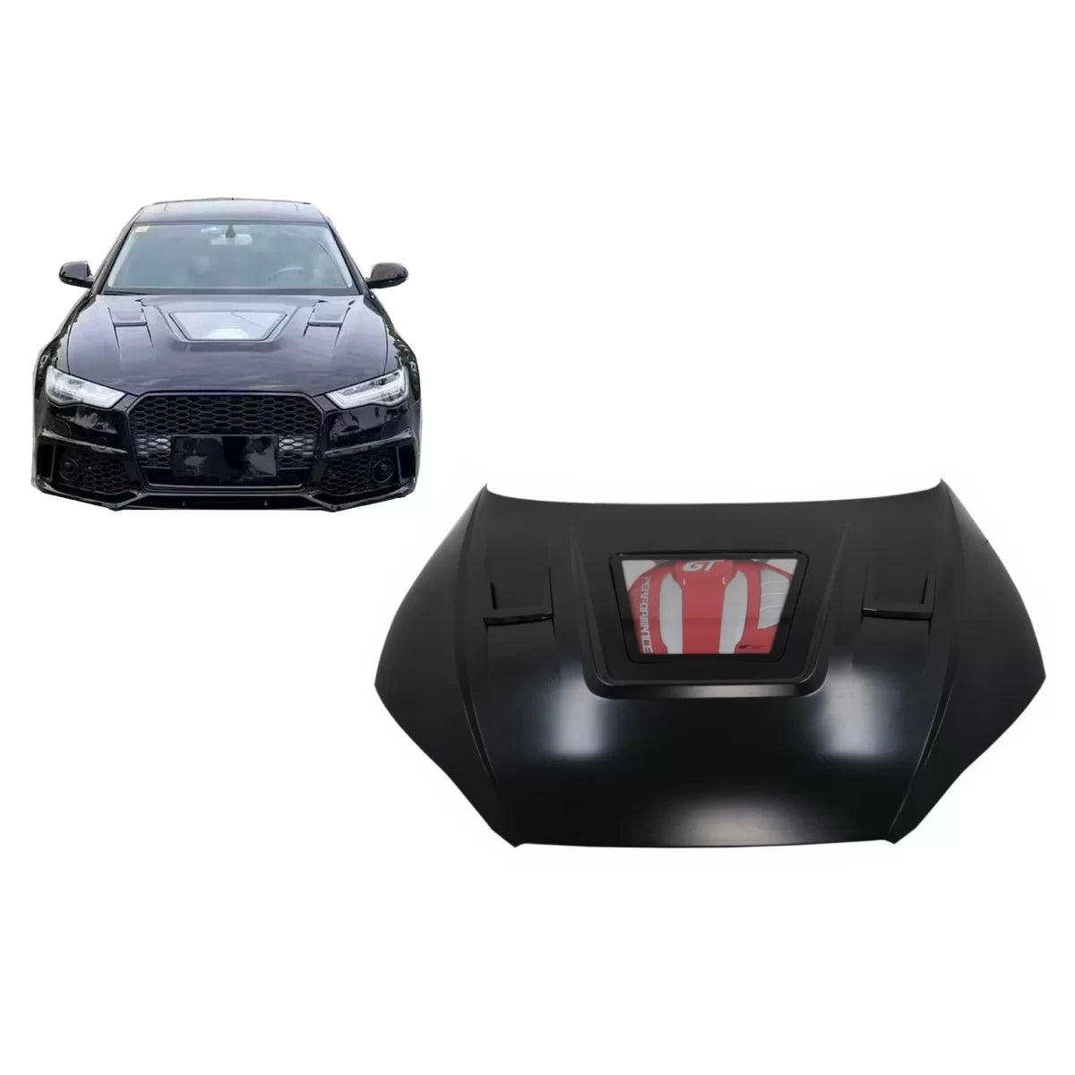 Cofano Motore con Copertura Anteriore per Audi A5 F5 B9 2015-2019
