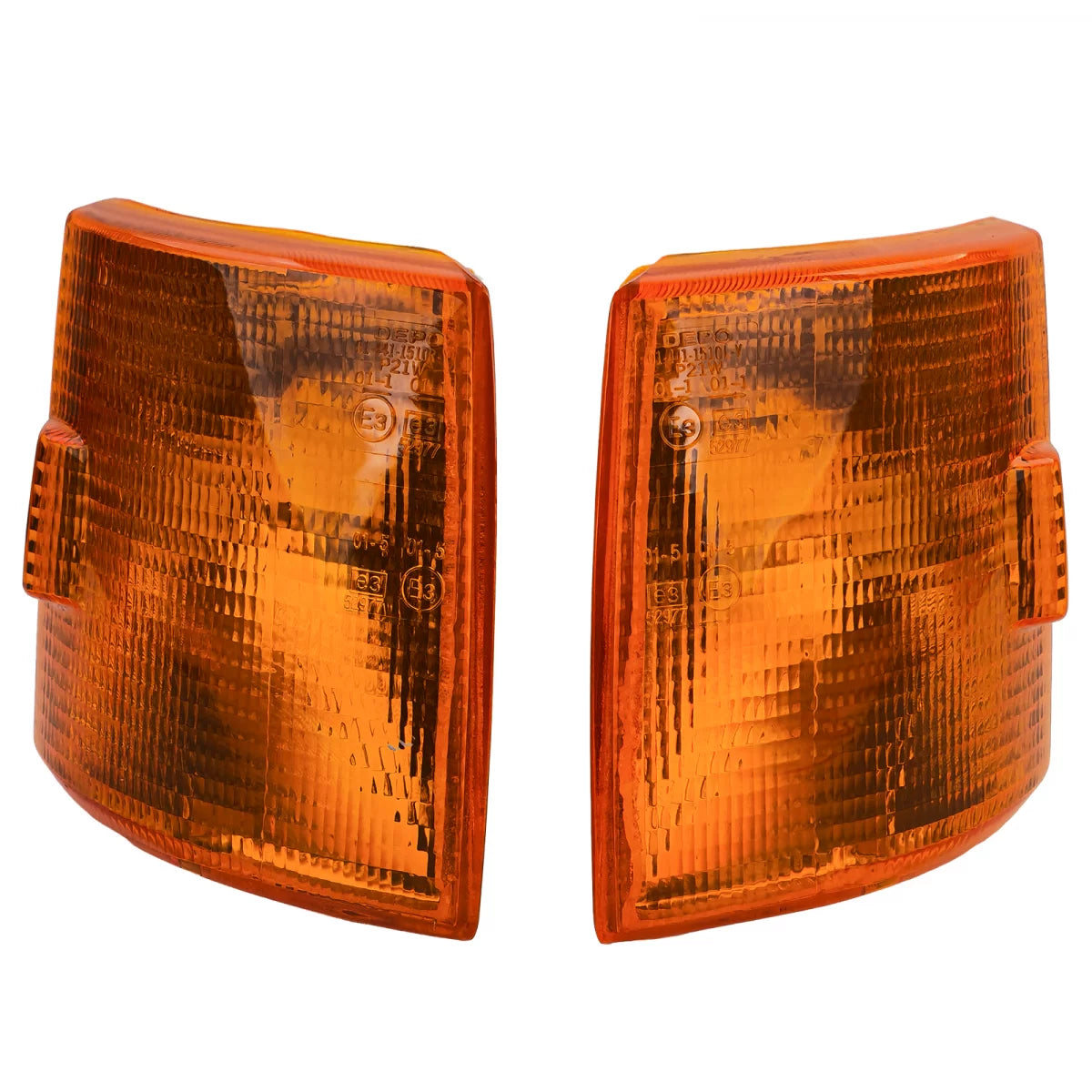Set Indicatori Arancioni Anteriori Sinistro Destro per VW T4 Bus Pickup