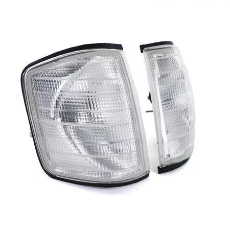 Indicatori Bianchi Anteriori Coppia per Mercedes 190 W201 82-93