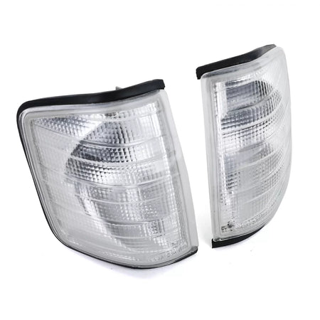 Indicatori Bianchi Anteriori Coppia per Mercedes 190 W201 82-93