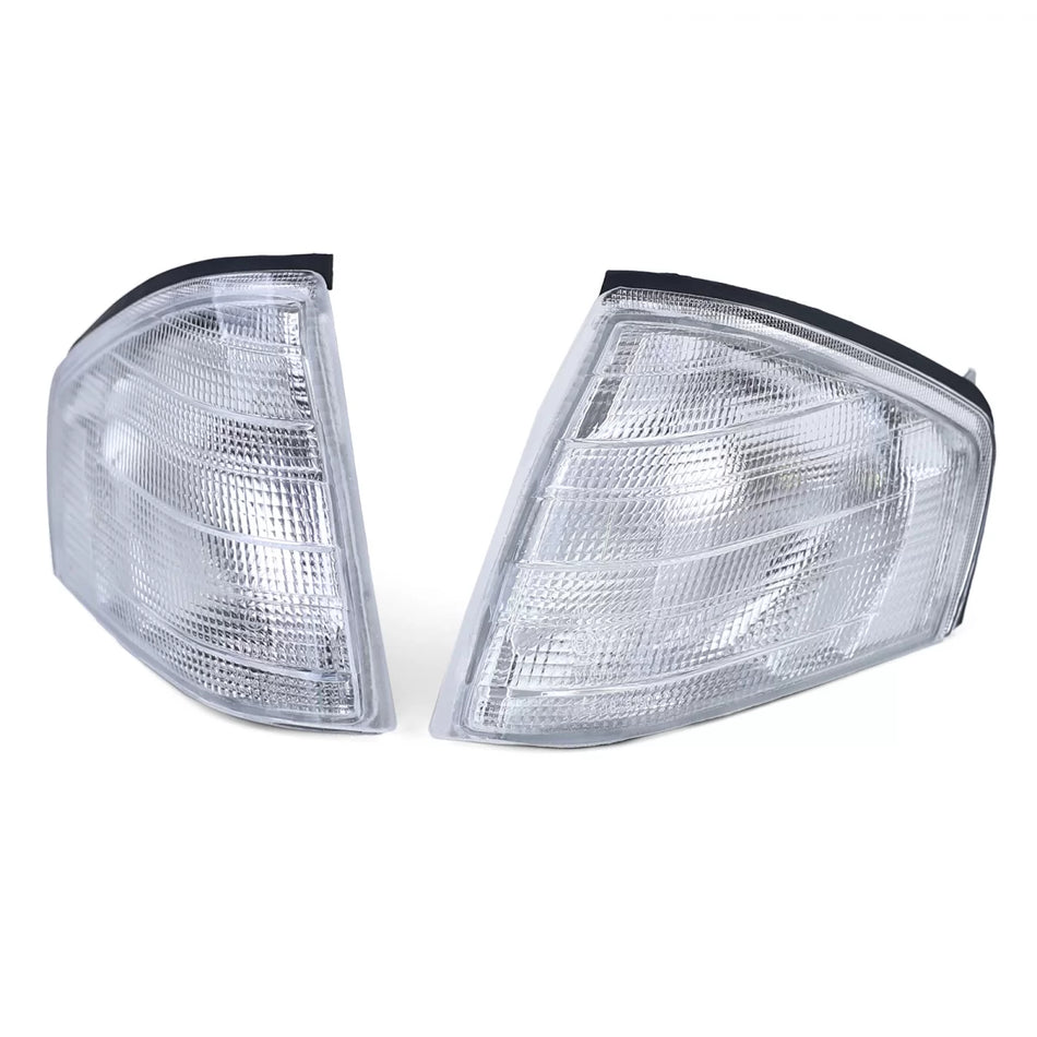 Indicatori Bianchi Anteriori Coppia per Mercedes SL R129 1989-2001