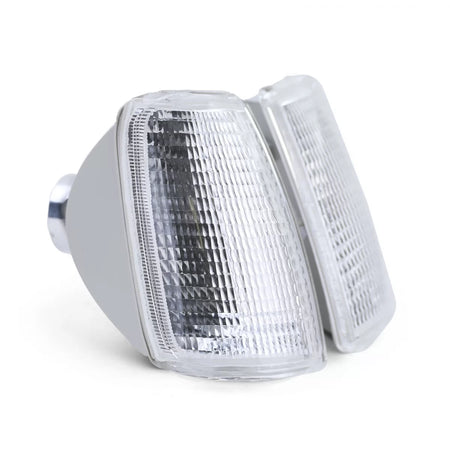 Indicatori Bianchi Anteriori Coppia per Volkswagen Polo 86c 90-94
