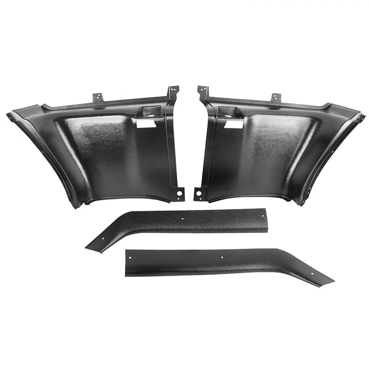 Rivestimento Interno Parete Posteriore 4 Pezzi per Ford Mustang 69-70 Fastback
