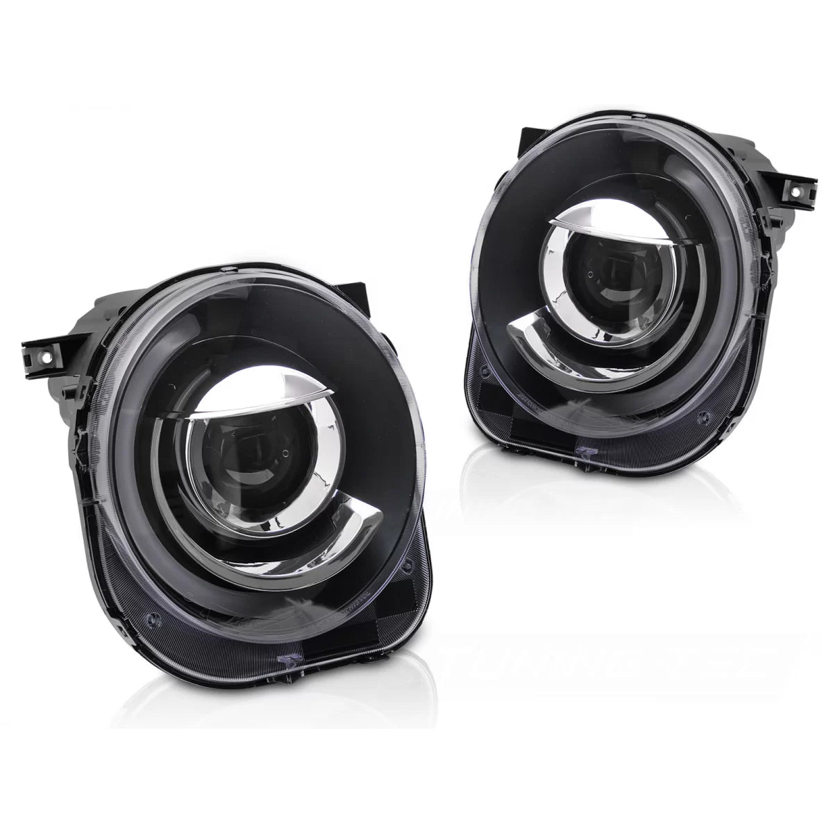 Fanale Tubolare Nero Anteriore Jeep Renegade 14