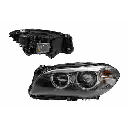 Fari Xenon LCI Anteriore Nero per BMW Serie 5 F10 2010-2013