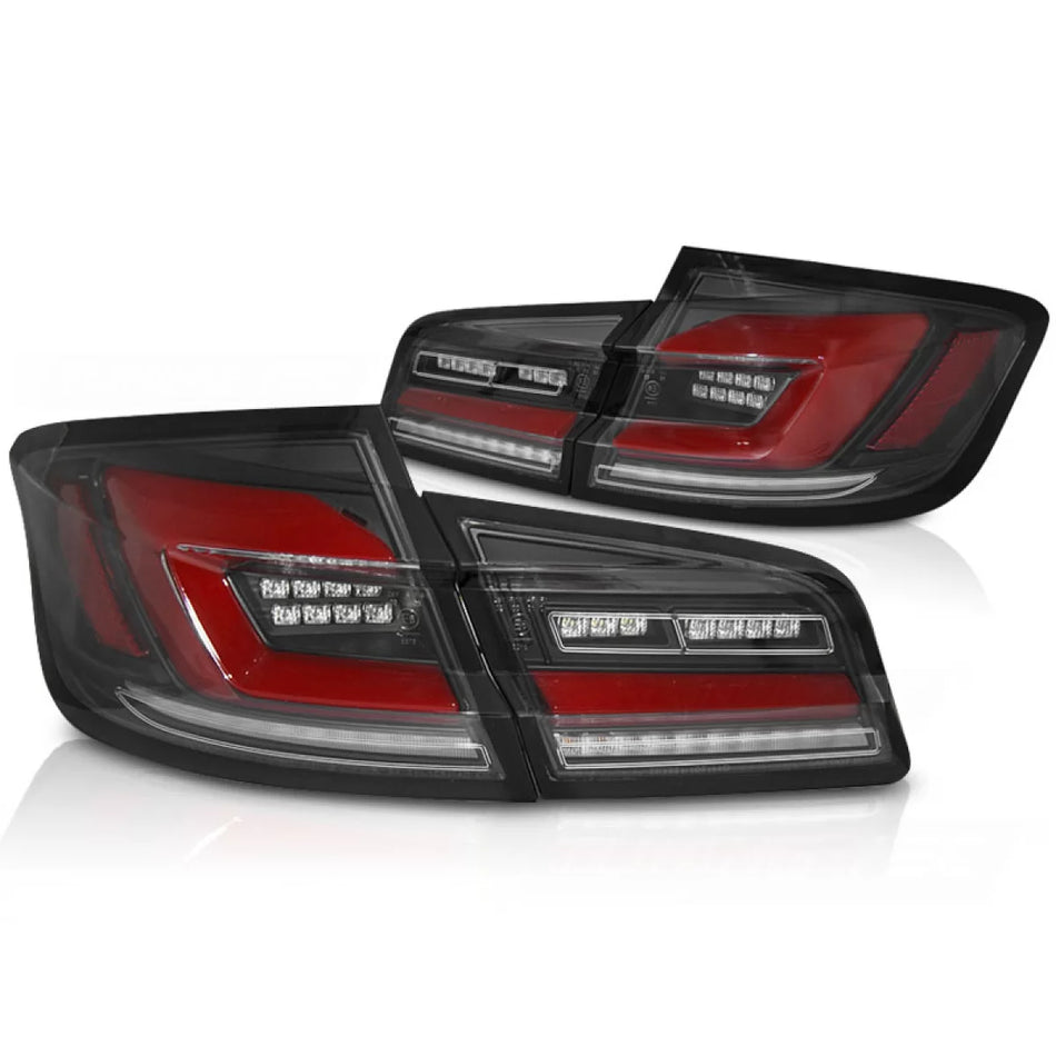 Fanali Posteriori LED Neri Sequenziali per BMW F10 10-16