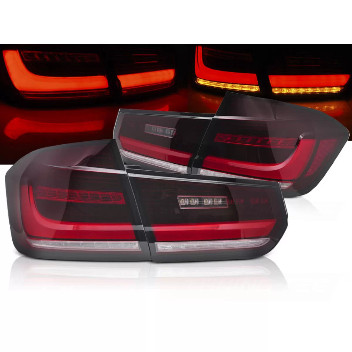 Fanali Posteriori LED Sequenziali Bianchi per BMW F30 11-18