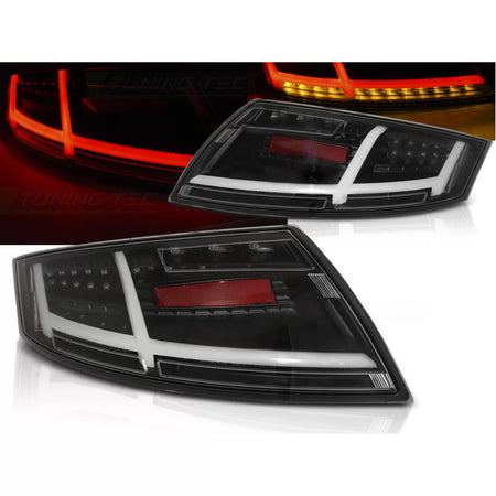 Fanali Posteriori LED Neri per Audi Tt 04.06-02.14