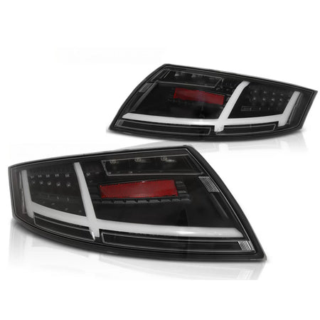 Fanali Posteriori LED Neri per Audi Tt 04.06-02.14