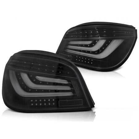 Fanali Posteriori LED Neri per BMW E60 07.03-02.07