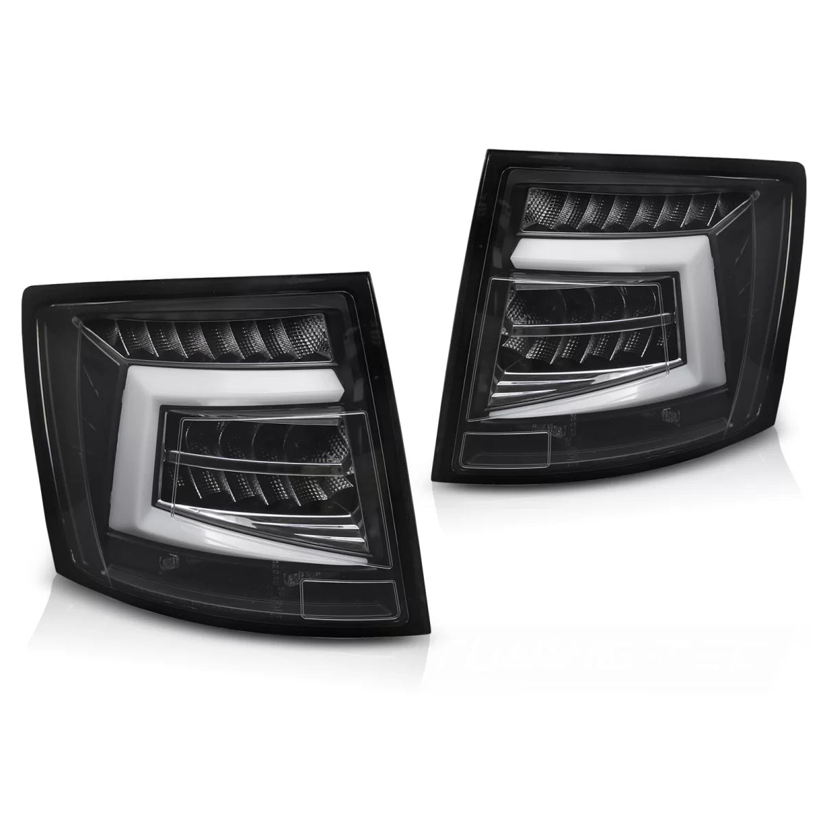 Fanali Posteriori LED Neri per Skoda Octavia Iii Sw 12-20 OEM Lampadina