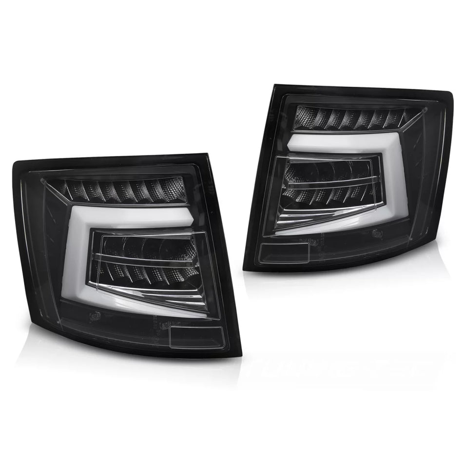 Fanali Posteriori LED Neri per Skoda Octavia Iii 16-20 Sw OEM