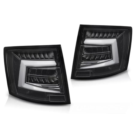 Fanali Posteriori LED Neri per Skoda Octavia Iii 12-16 Sw OEM