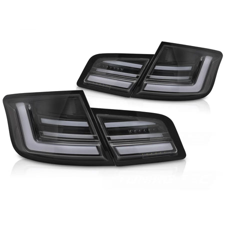 Fanali Posteriori LED Neri Sequenziali per BMW F10 2010-2013